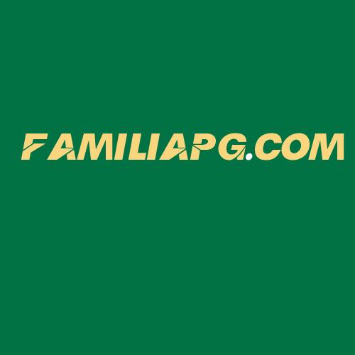 Logo da FAMILIAPG